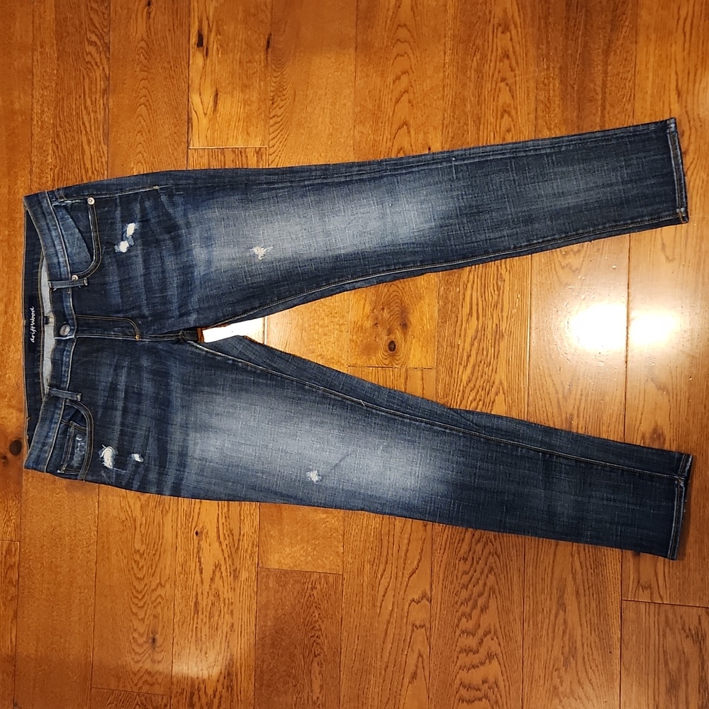 Driftwood Distressed Skinny Jeans 30